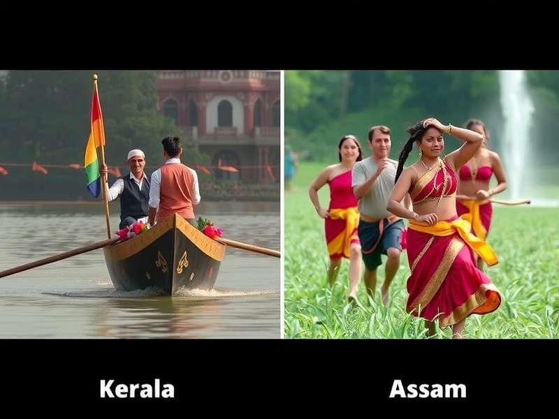 Rupnagar Runners - Regional Festival Specials Rupnagar Runners regional versions showing Onam boat race in Kerala level and Bihu dancers in Assam level